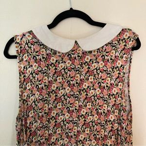 Floral maternity dress